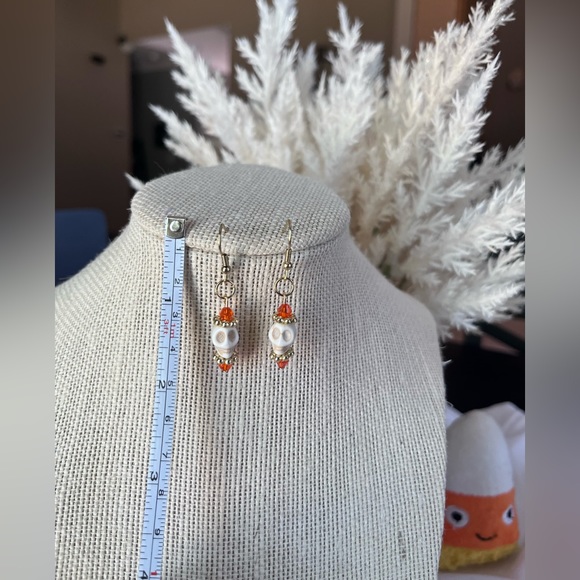 🧡💀Handmade Earrings💀🧡 - Picture 8 of 10